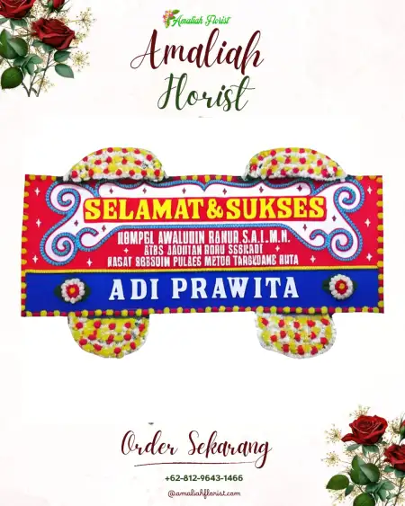 Papan Bunga Ucapan Selamat Besitang