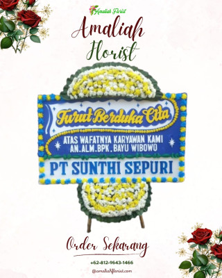 Papan Bunga Duka di Besitang