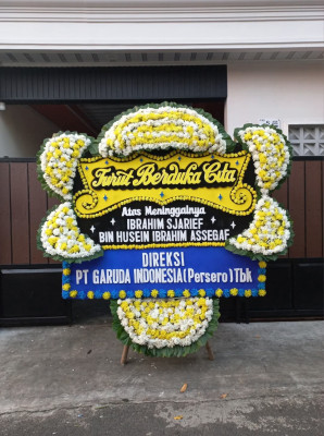 Papan Bunga Duka di Besitang