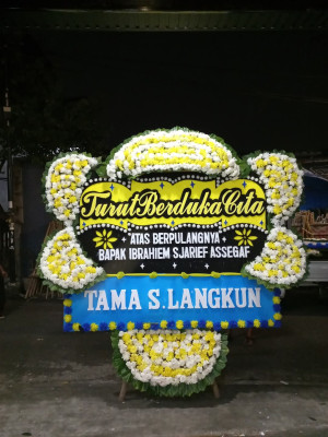 Papan Bunga Duka di Besitang
