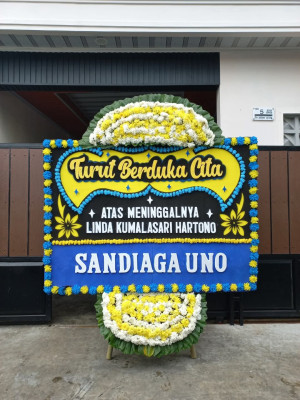 Papan Bunga Duka di Besitang